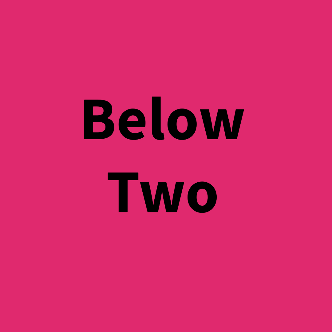 Below Two - New Books