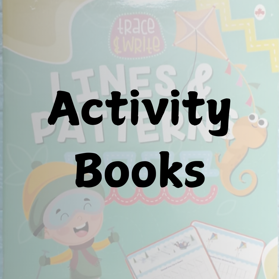 Activity Books for Age 1 to 4