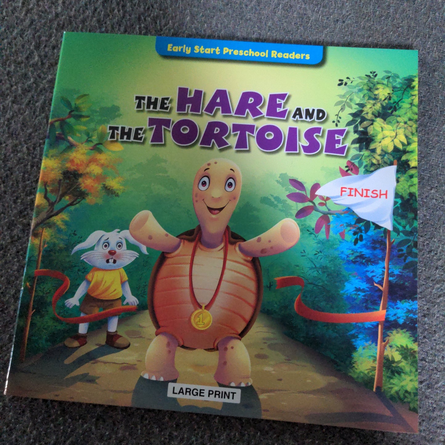 The Hare and the Tortoise - Large Print