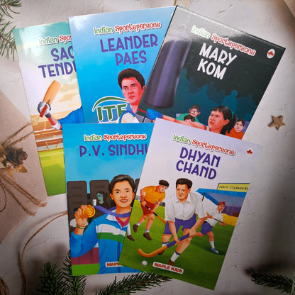 Sportspersons (Illustrated) (Set of 5 books)