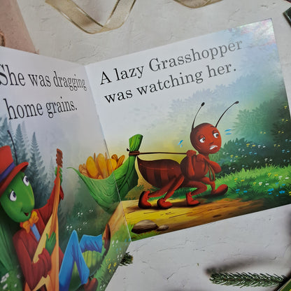 The Ant and the Grasshopper - Large Print