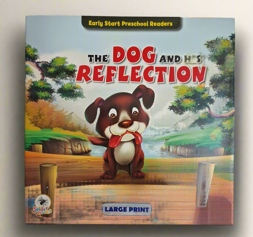 The Dog and his Reflection - Large Print