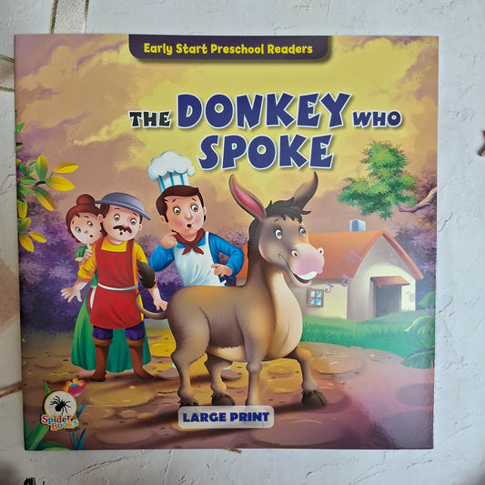 The Donkey who Spoke - Large Print