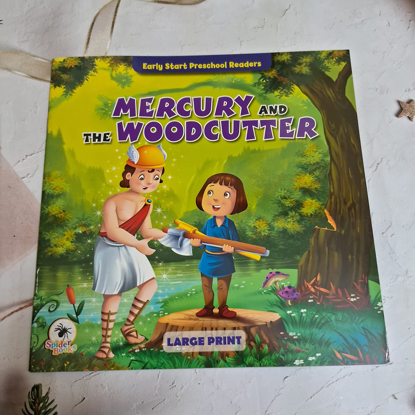 Mercury and the WoodCutter - Large Print