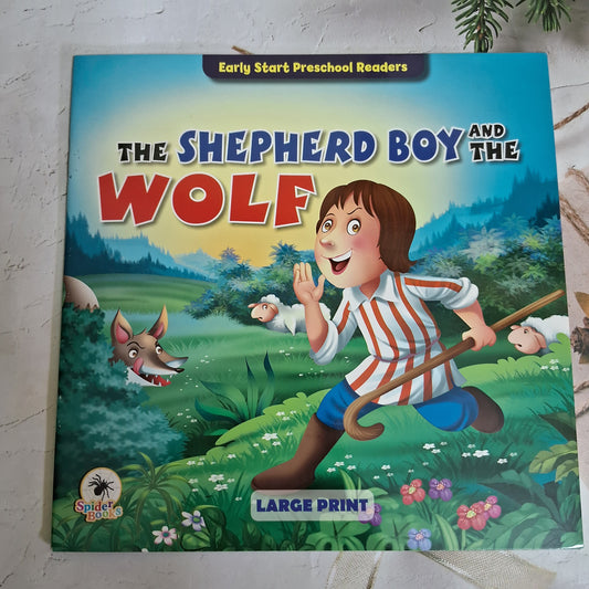 The Shepherd Boy and the Wolf - Large Print