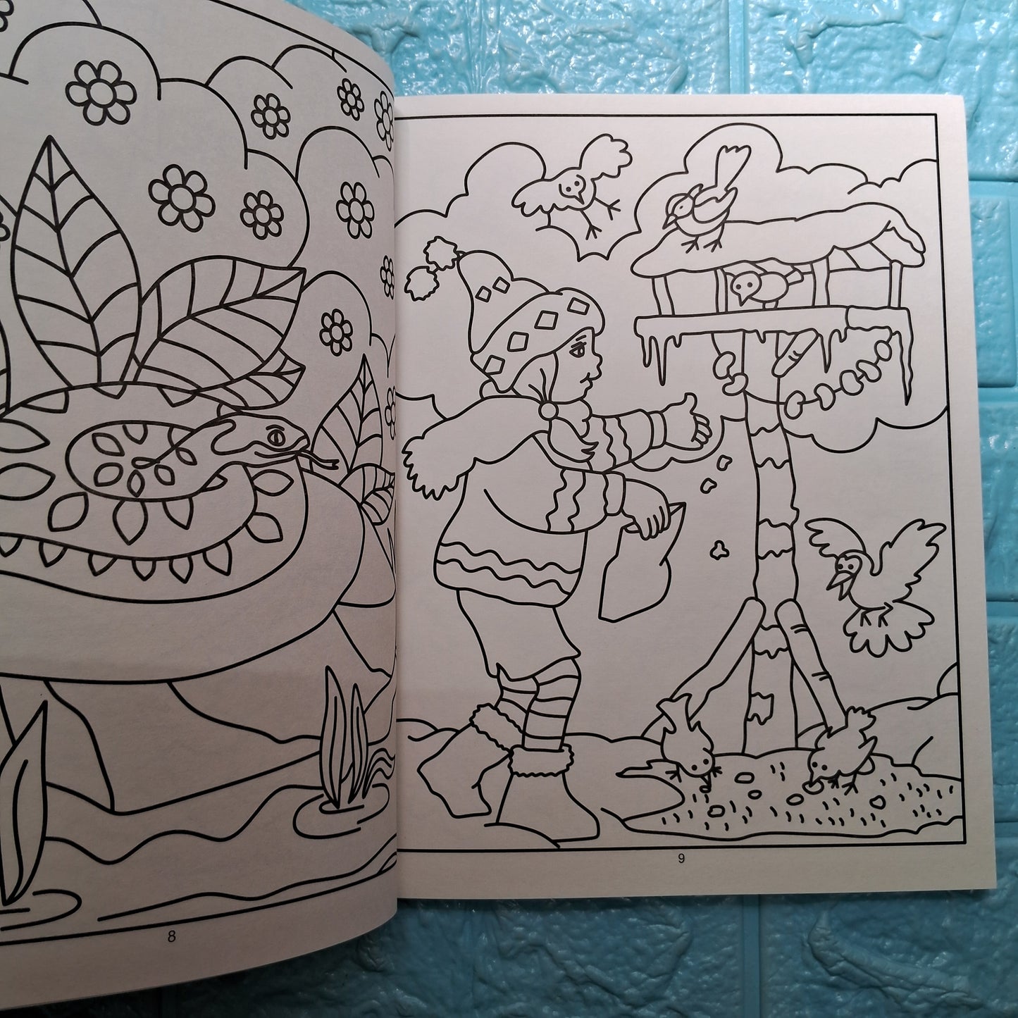 Giant Books of colouring