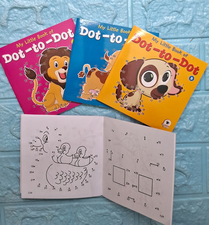 Combo of 4 dot to dot books