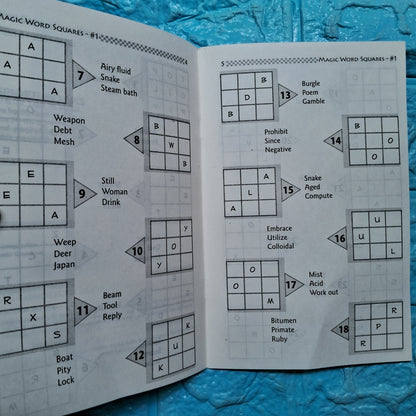 Word Games - Magic Word Square