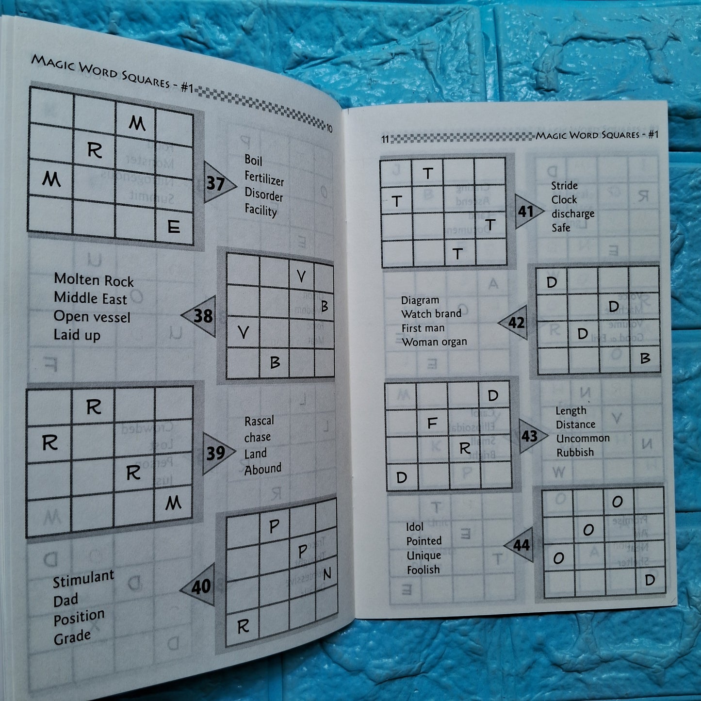 Word Games - Magic Word Square