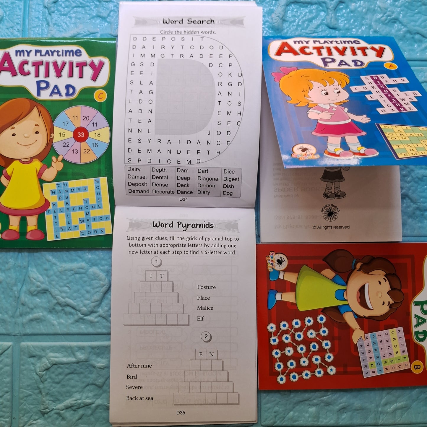 Combo of Playtime Activity Pad (4 Books)