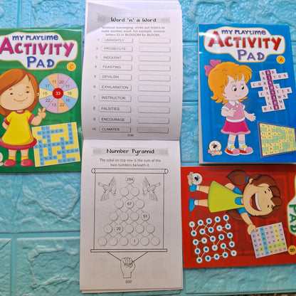 Combo of Playtime Activity Pad (4 Books)