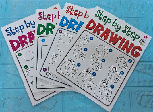 Step by step Drawing - 4 books