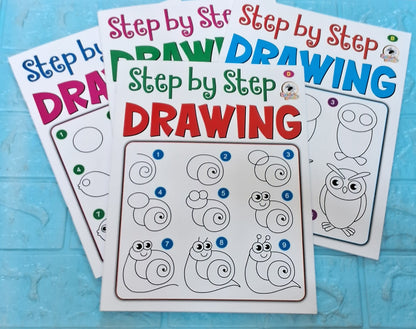 Step by step Drawing - 4 books