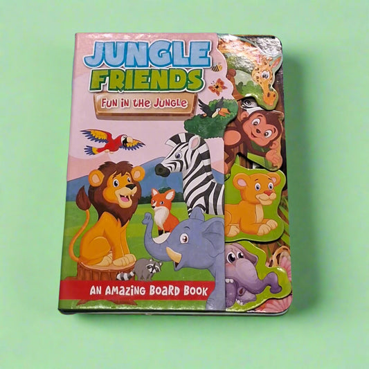 Step Cut Board books- Jungle friends