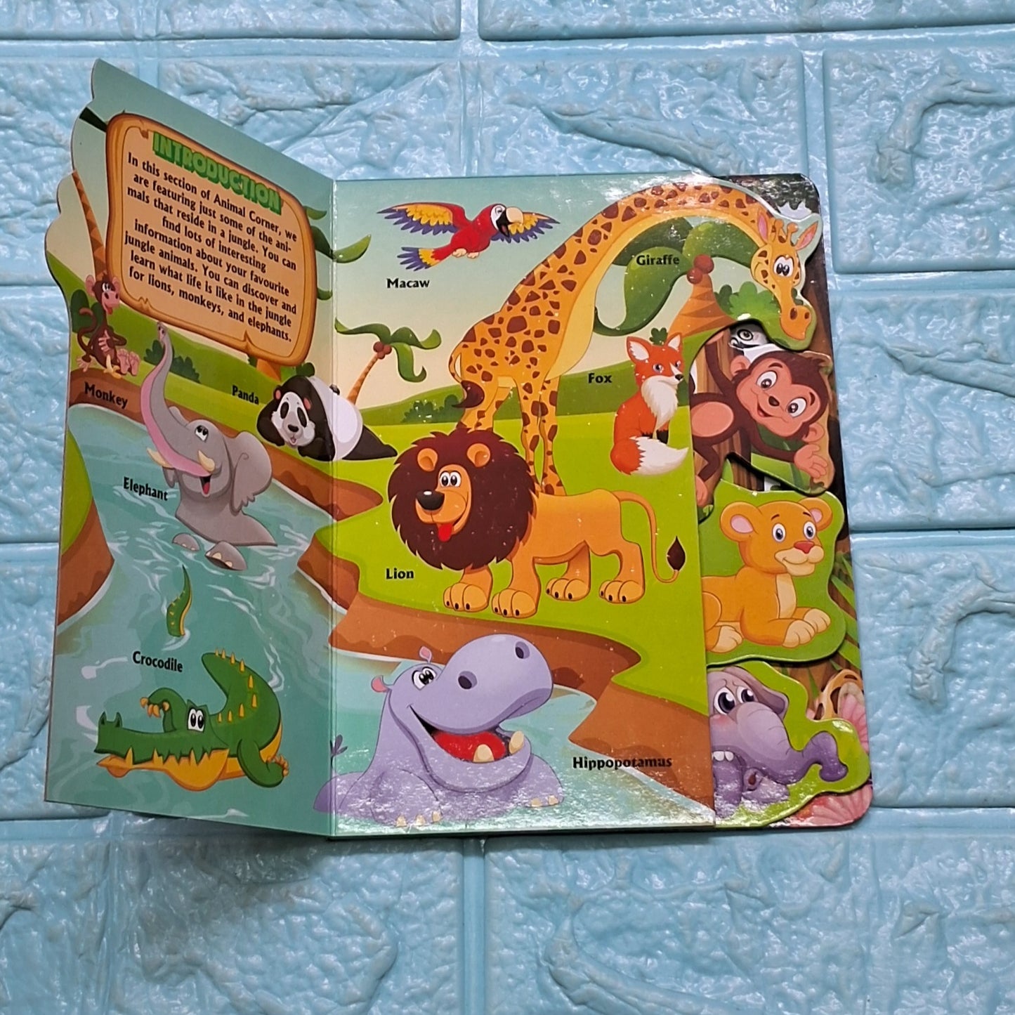 Step Cut Board books- Jungle friends