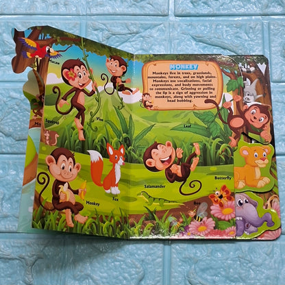 Step Cut Board books- Jungle friends