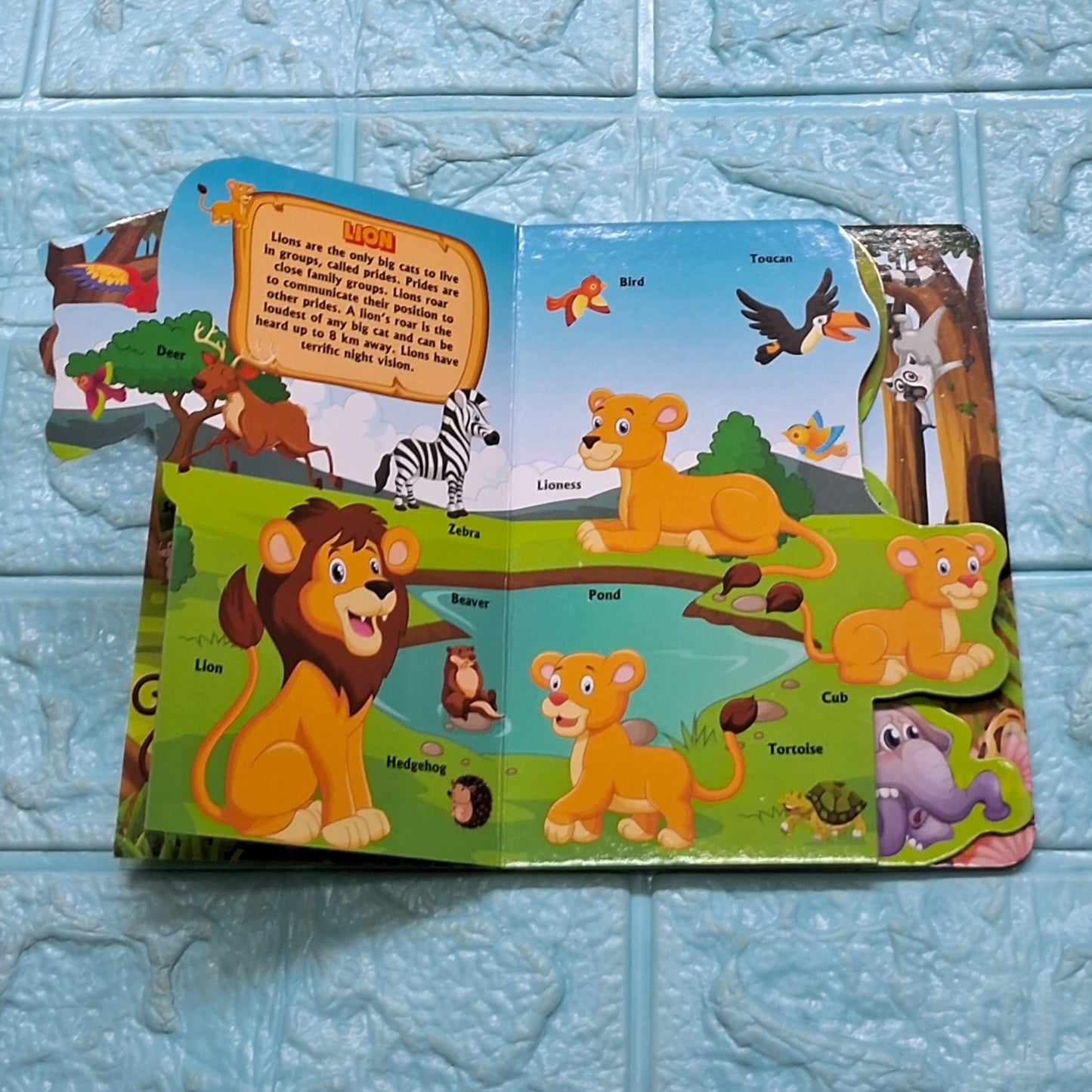 Step Cut Board books- Jungle friends