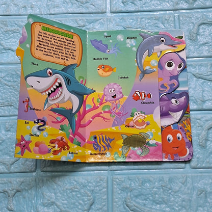 Step Cut Board books-Sea Friends