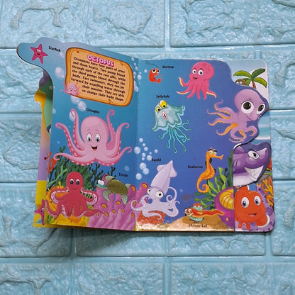 Step Cut Board books-Sea Friends