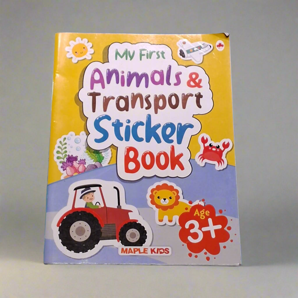 Clearance - My First Animals & Transport Sticker book