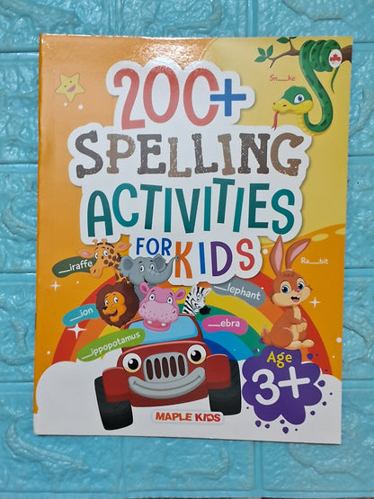 200+ Spelling Activities for Kids - Age 3+