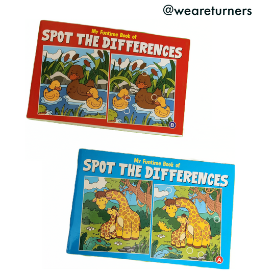 Spot the Differences - Each book