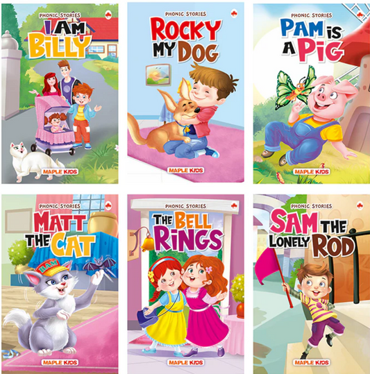 Phonic Reader (Illustrated) (Set of 6 Books)