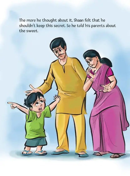 Shaan and the Thief of Smiles: Teach kids that secrets are unsafe!