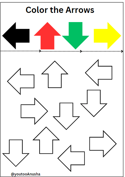 Arrow Matching - Part 1 (Free PDF) - We Are Turners