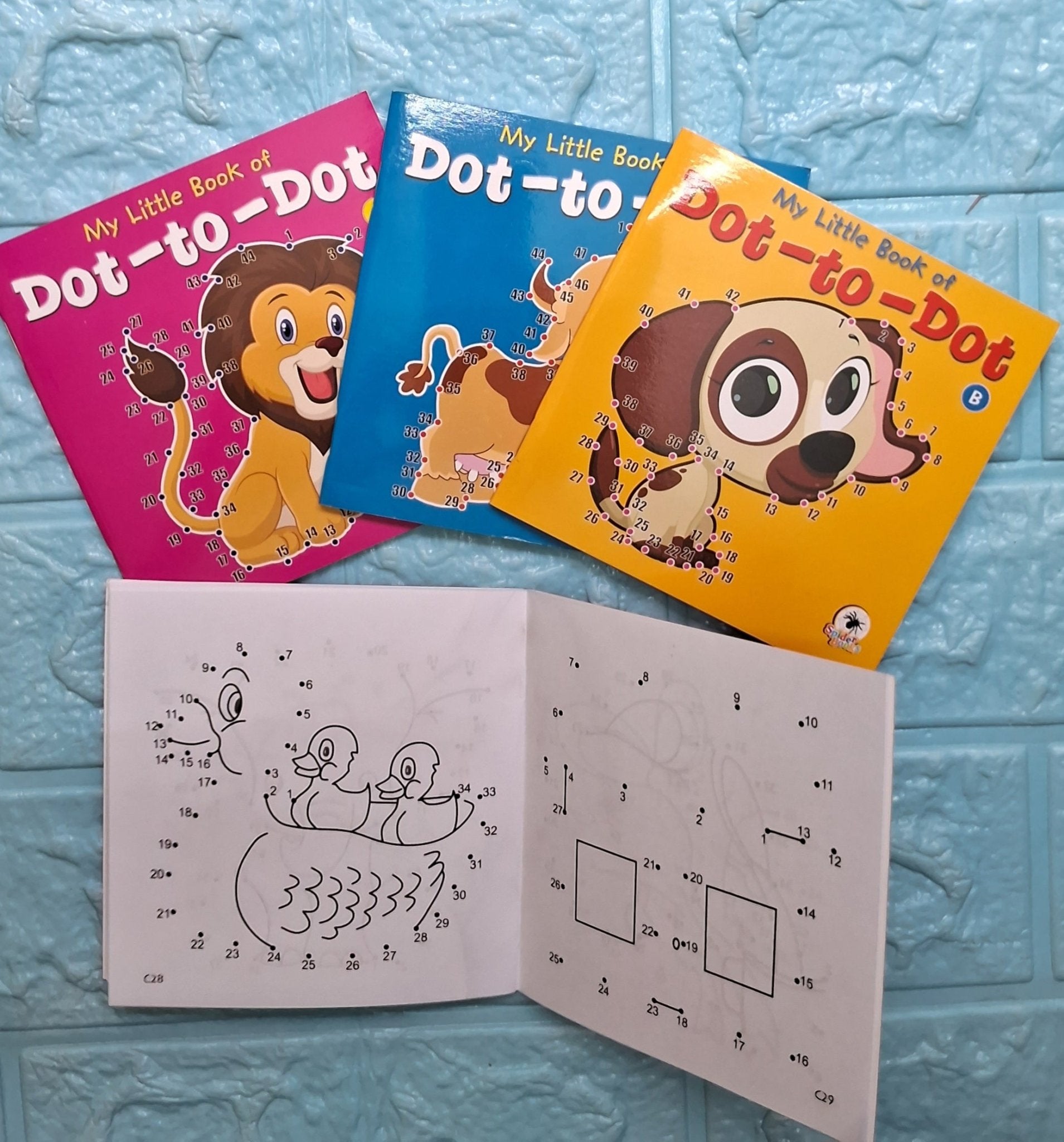 Combo of 4 dot to dot books - We Are Turners