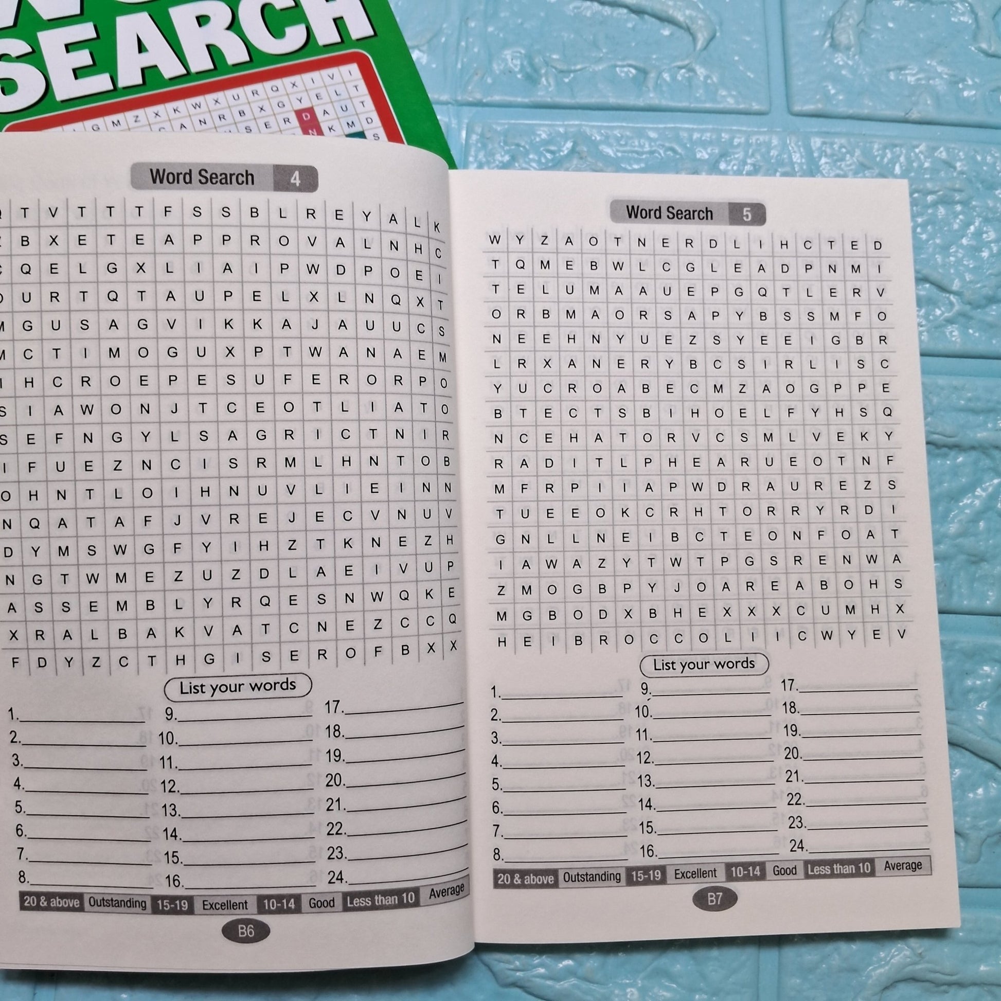 Combo of Big Book of Word Search (4 Books) - We Are Turners