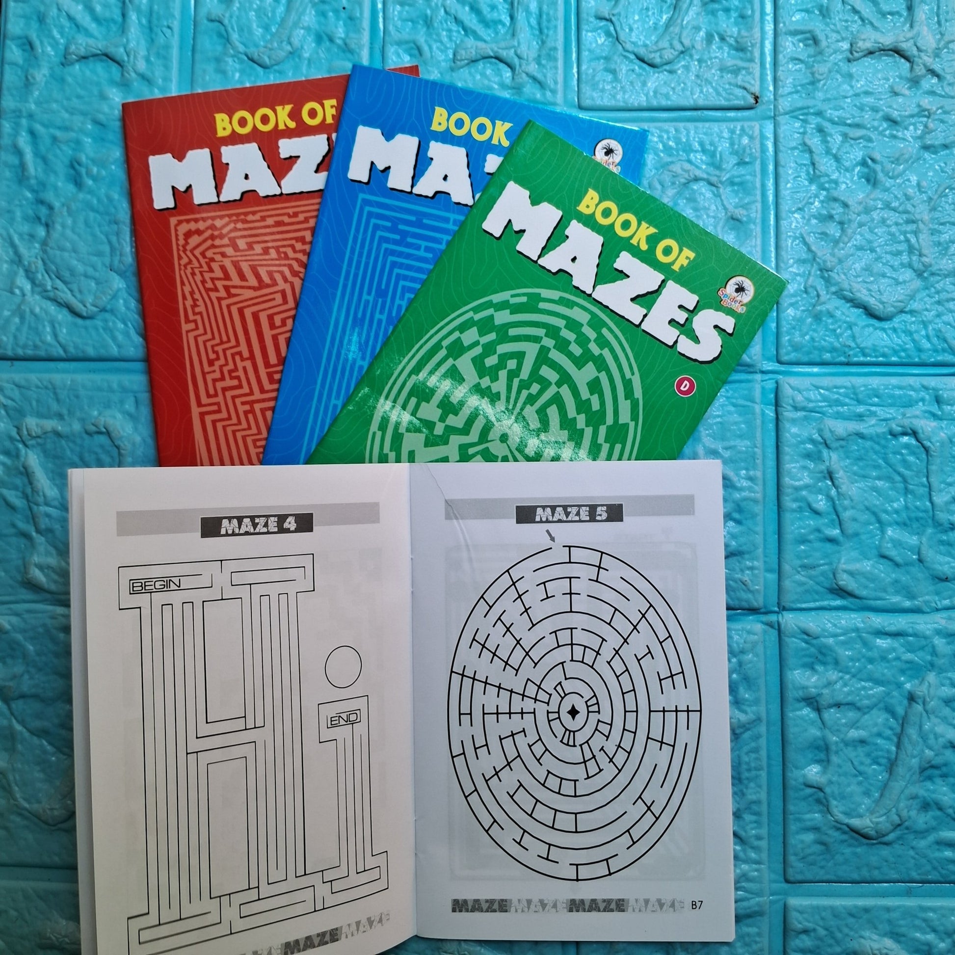 Combo of My Book of Mazes (4 Books) - We Are Turners