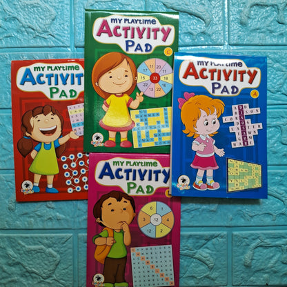 Combo of Playtime Activity Pad (4 Books) - We Are Turners