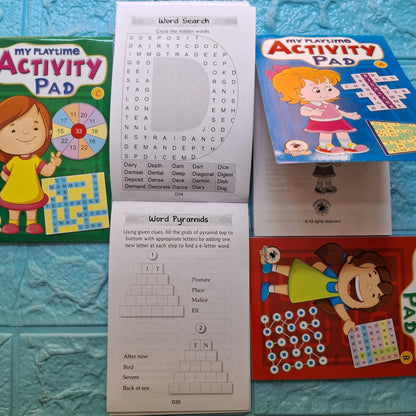 Combo of Playtime Activity Pad (4 Books) - We Are Turners