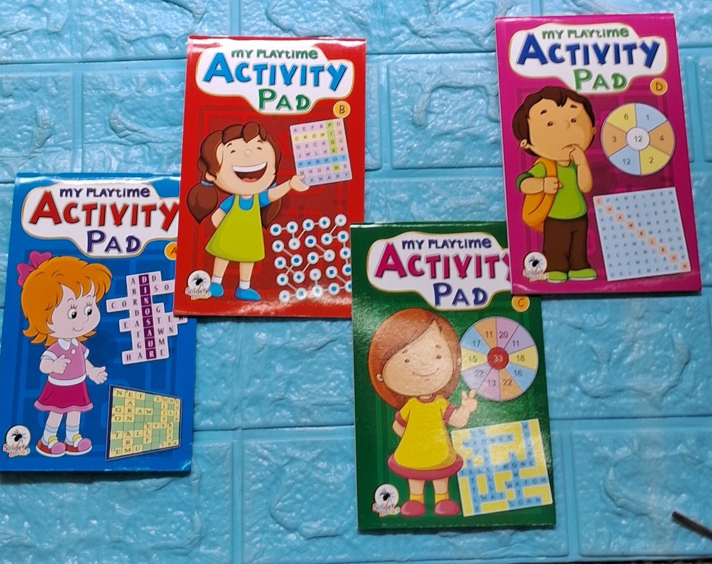 Combo of Playtime Activity Pad (4 Books) - We Are Turners