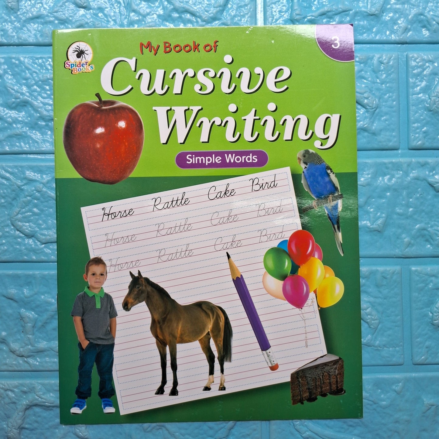 Cursive Writing - 3 Simple Words - We Are Turners