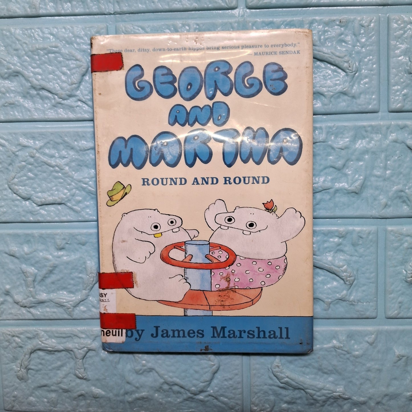 George And Martha Round and Round - Very Good Condition Hardcover - We Are Turners