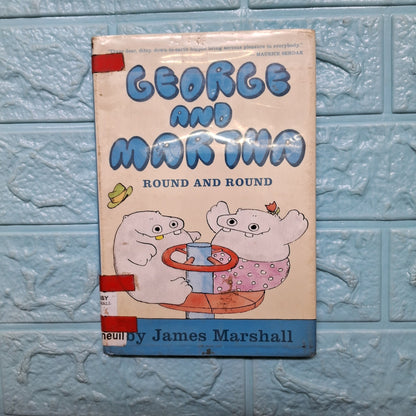 George And Martha Round and Round - Very Good Condition Hardcover - We Are Turners