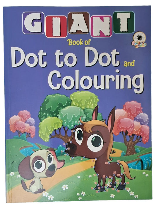 Giant Books of dot to dot and colouring - We Are Turners