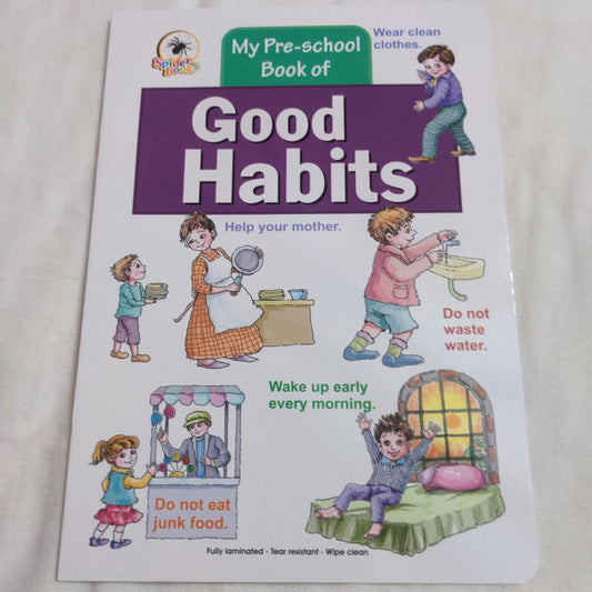 Good Habits - for Preschoolers - We Are Turners