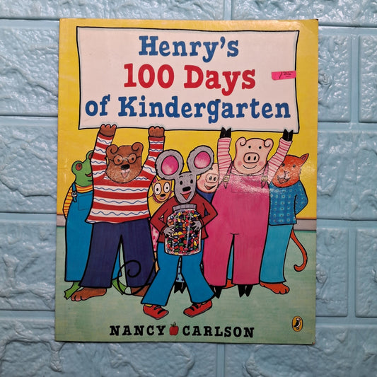 Henry's 100Days of Kindergarten - Good Condition Paperback - We Are Turners