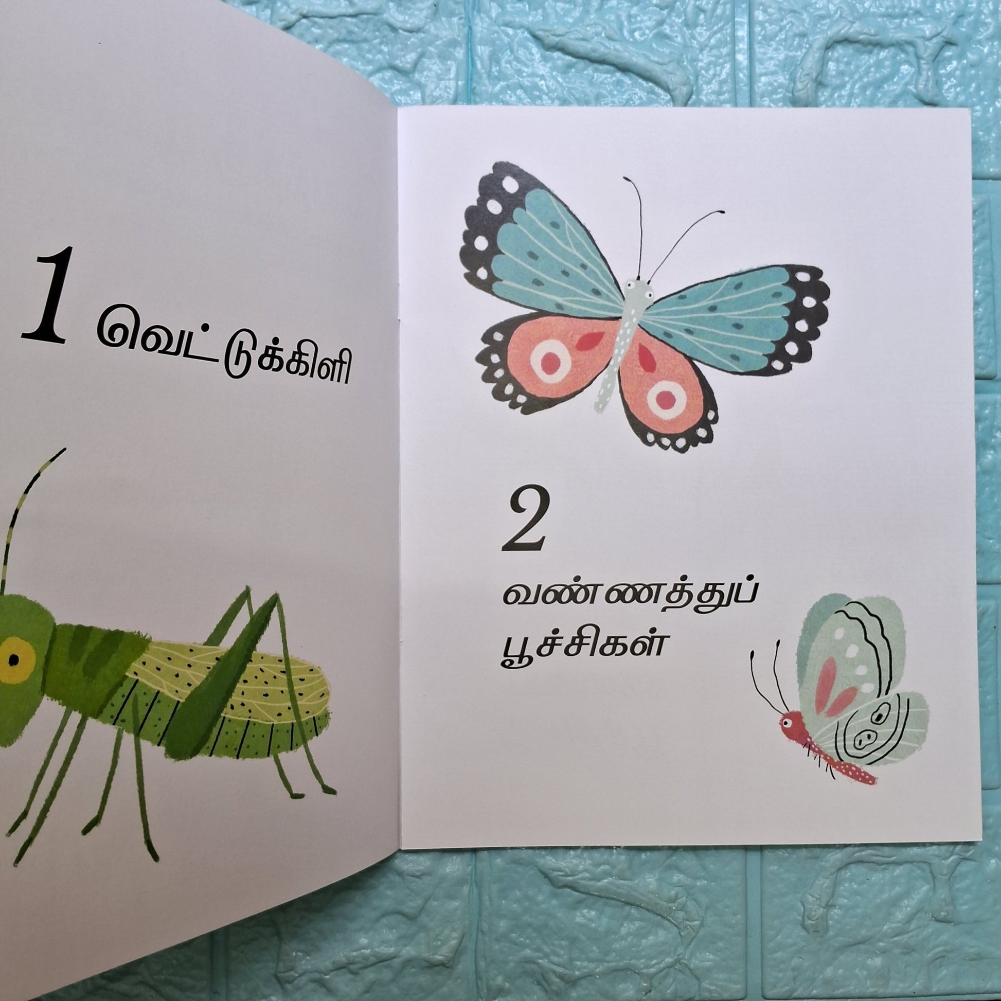 Incredible Insects: A Counting Book - Tamil - We Are Turners