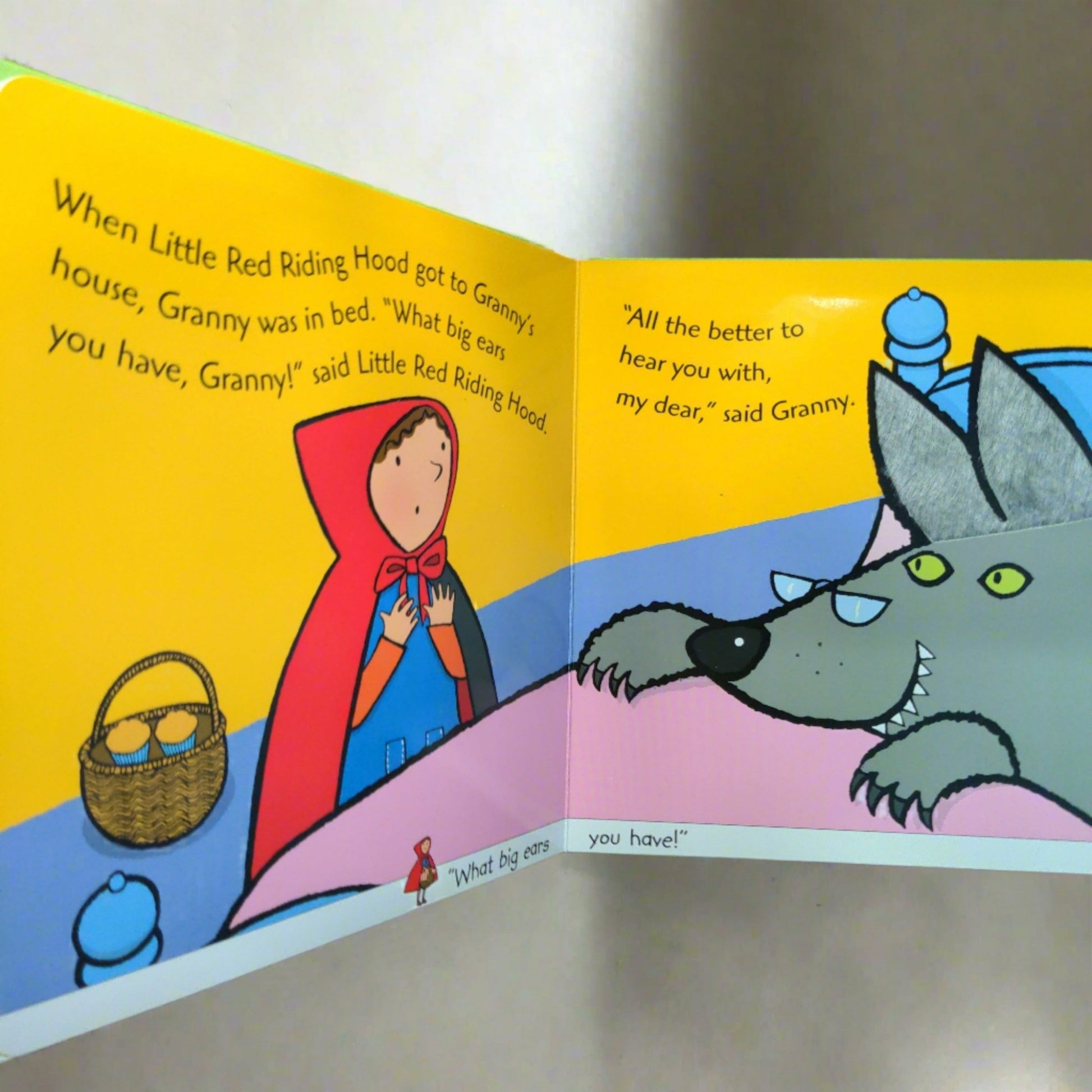 Little Red Riding Hood - Touch Feel Board Book - We Are Turners