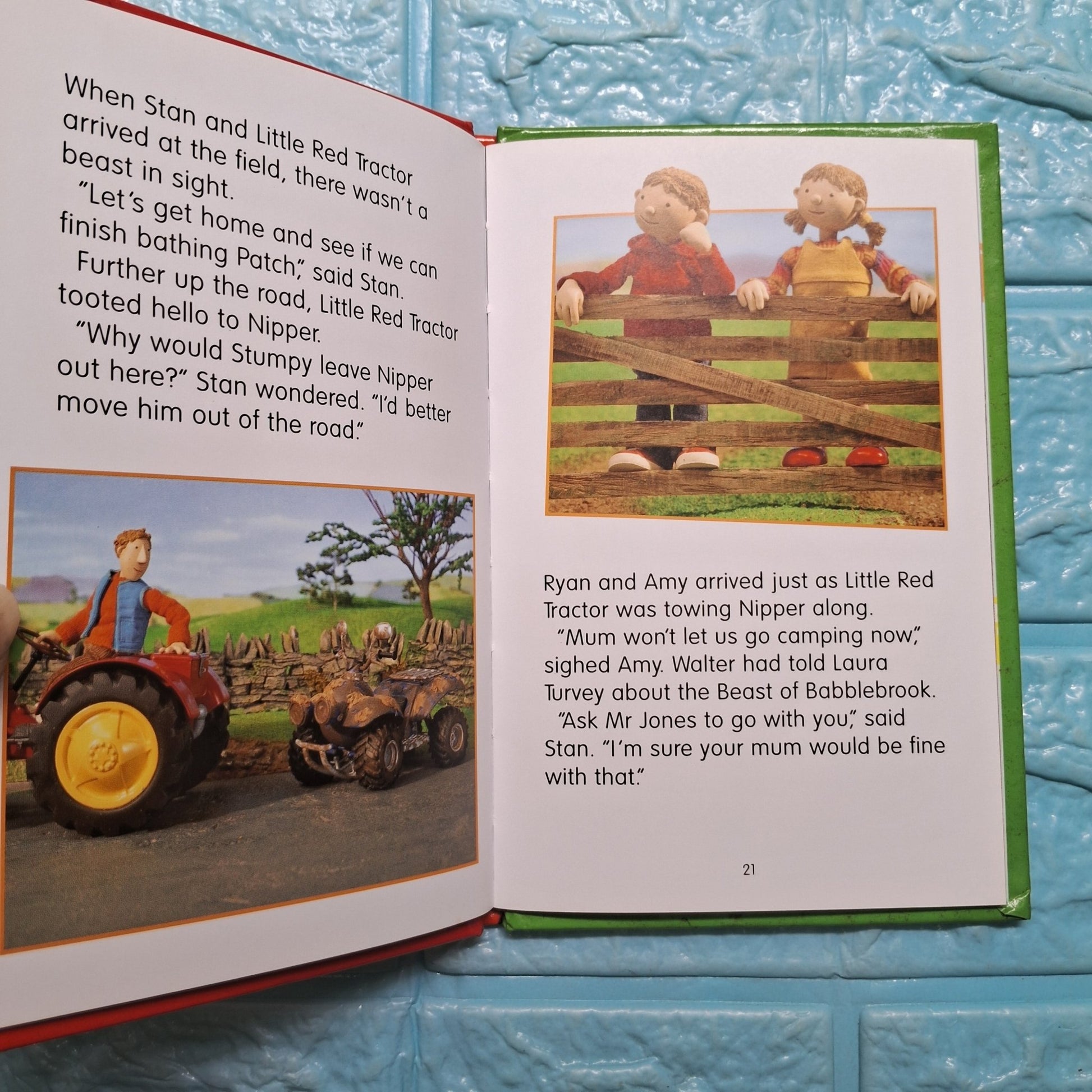 Little Red Tractor:The Beast of Bablerbrook - Good Condition Hardcover - We Are Turners