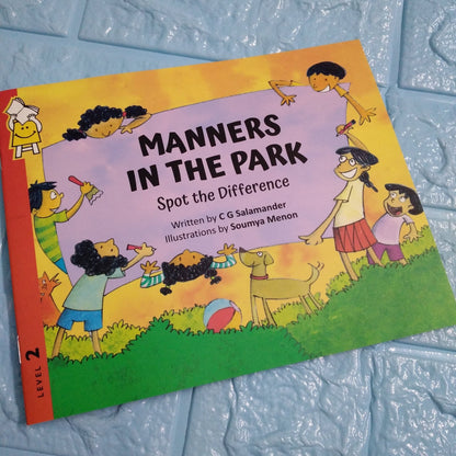 Manners In The Park - Spot The Difference - English - Level2 - Pratham