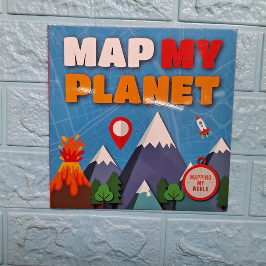 Map My planet - Very Good Condition Paperback - We Are Turners