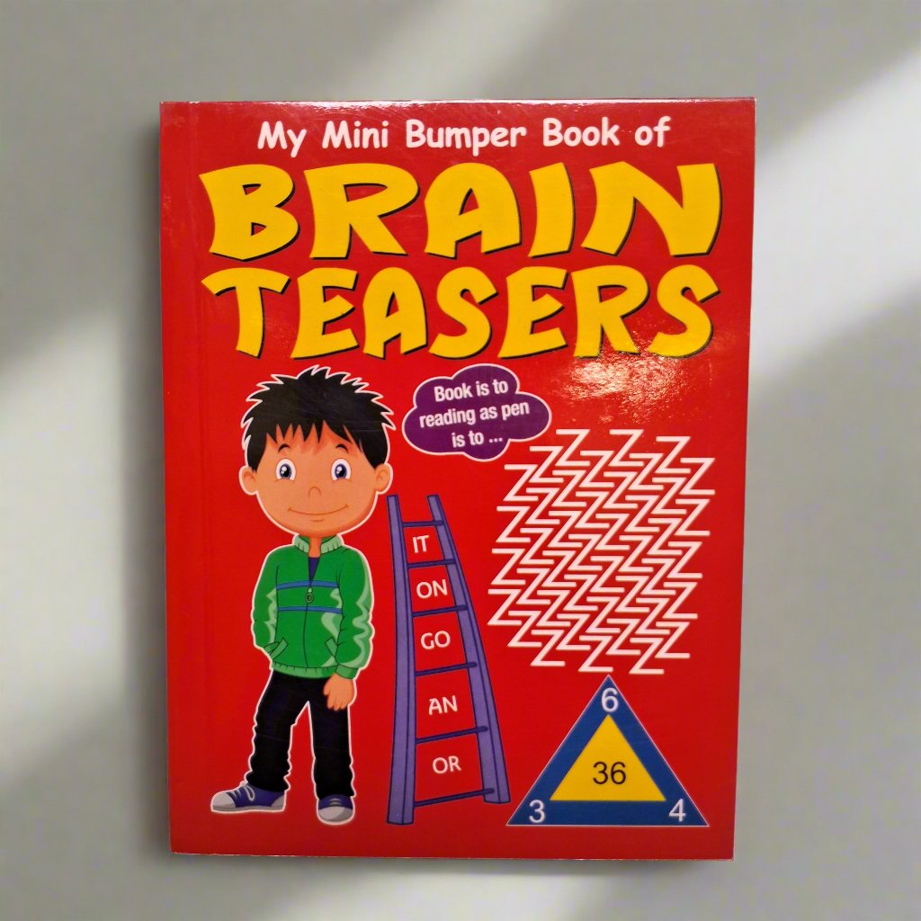 Mini Bumper Book of Brain Teasers - We Are Turners