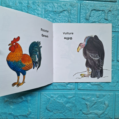 My First Book of Birds - English - Tamil - Level 1 - Pratham - We Are Turners