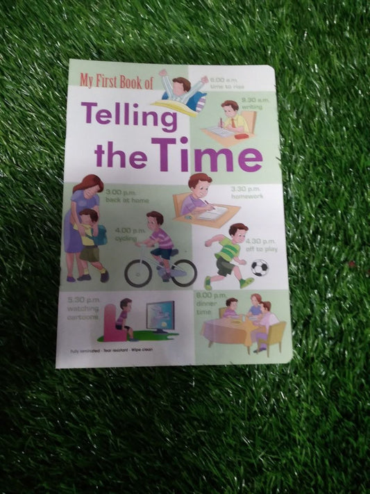 My First Book of Telling the Time - We Are Turners