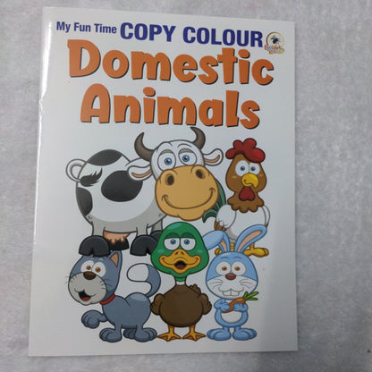 My Funtime Copy Colour - Domestic Animals - We Are Turners